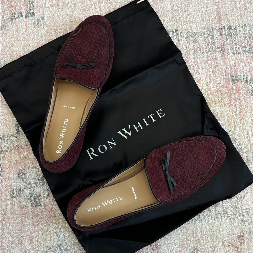 Ron White Burgundy Loafers